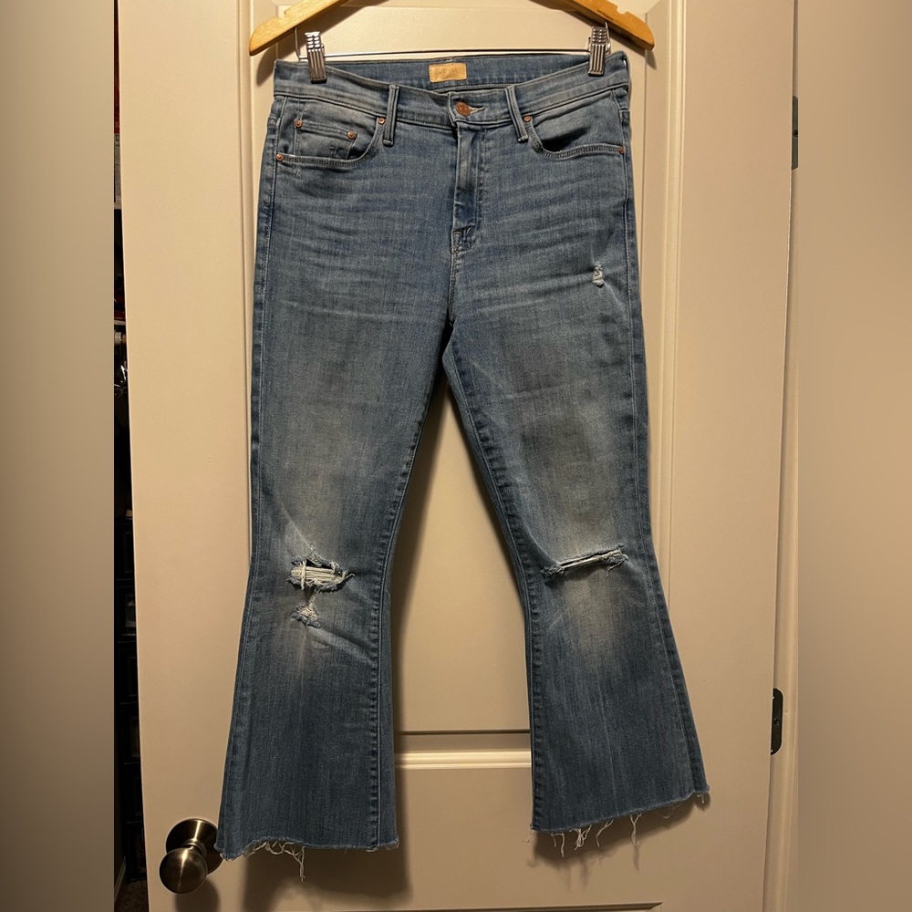 Mother The Weekender Fray Ankle Jeans